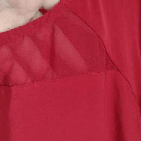 Red top by The Limited - Picture 3 of 4